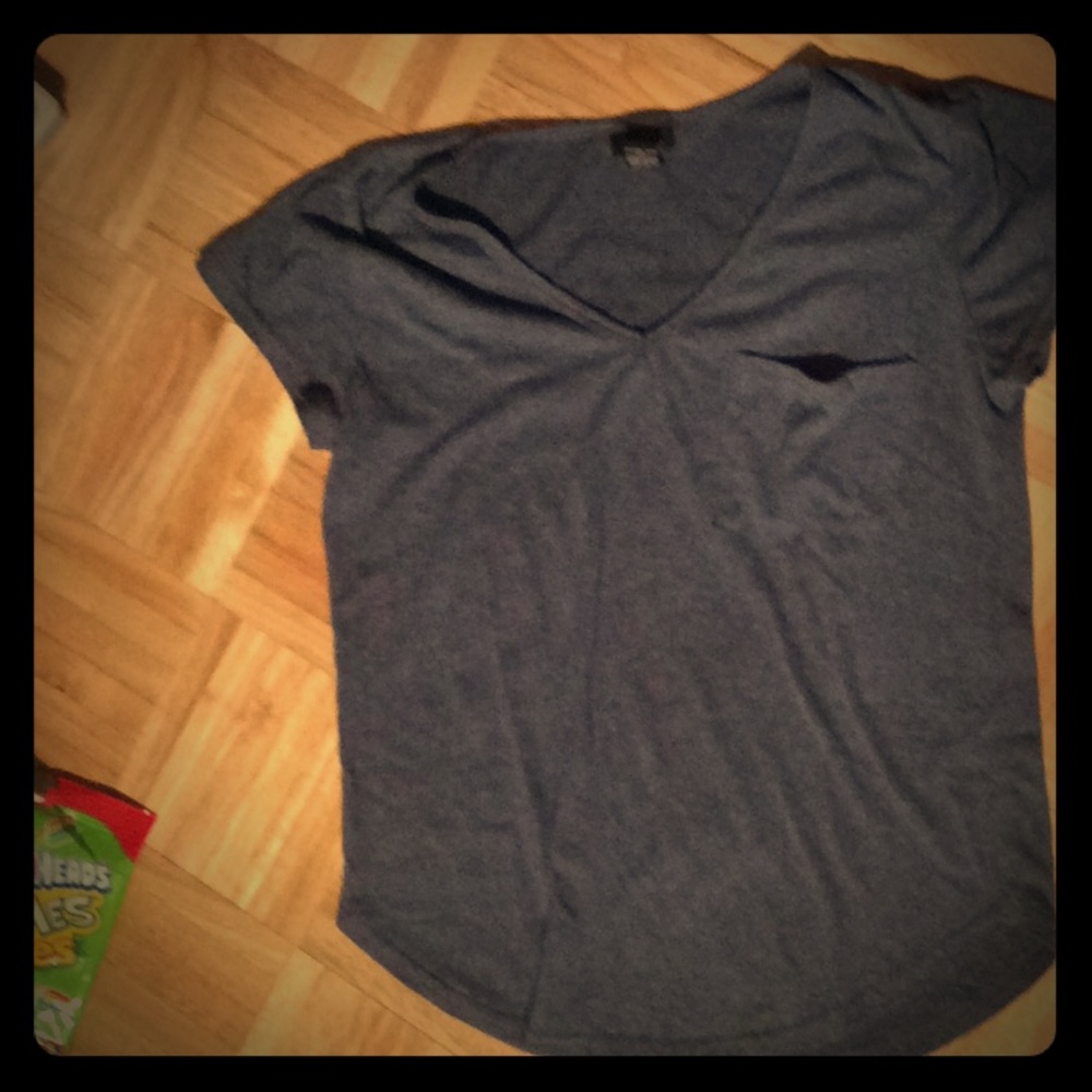 Navy blue top